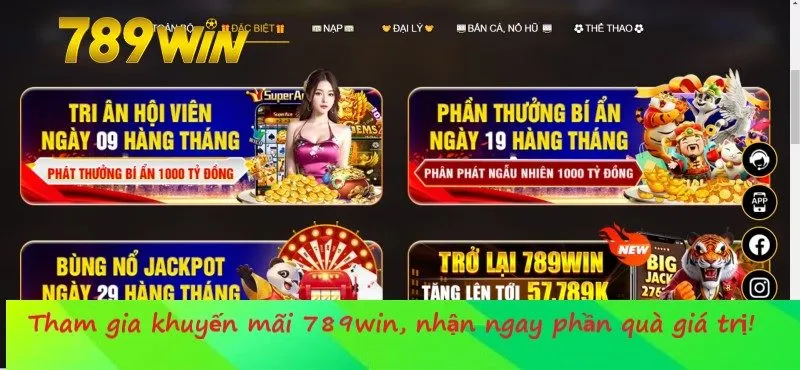 Điều kiện để các thành viên nhận khuyến mãi tại 789win