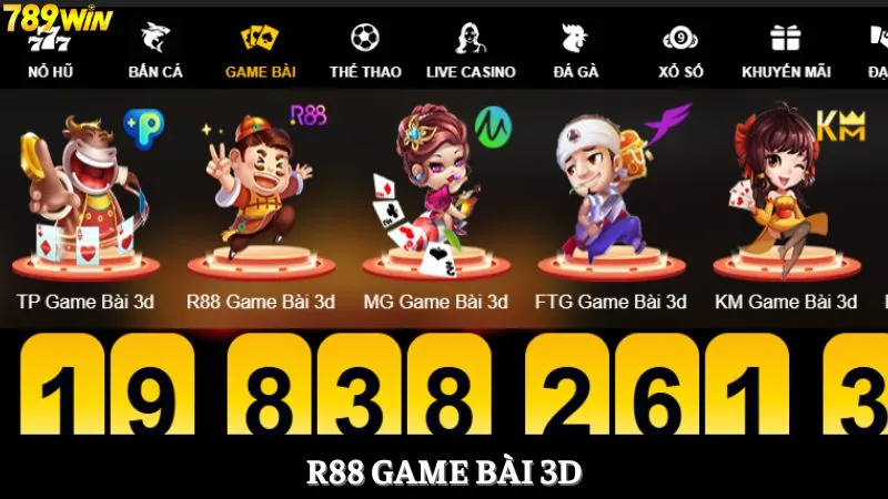 R88 game bài 3D