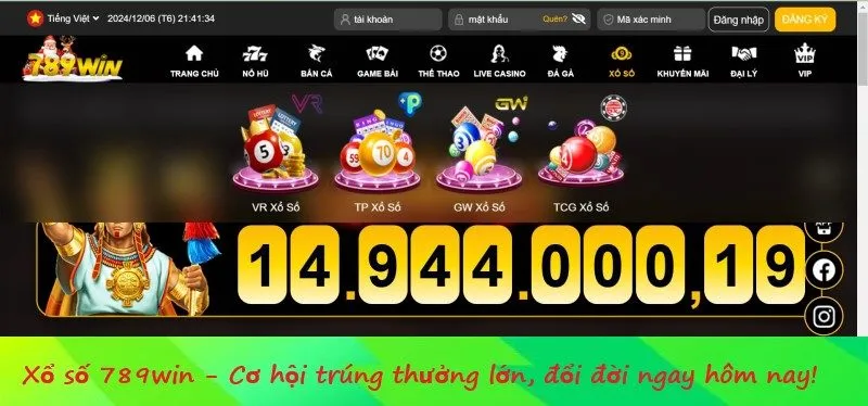 Nhiều thủ thuật chơi xổ số 789win