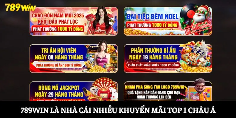 789Win là nhà cái nhiều khuyến mãi top 1 châu Á