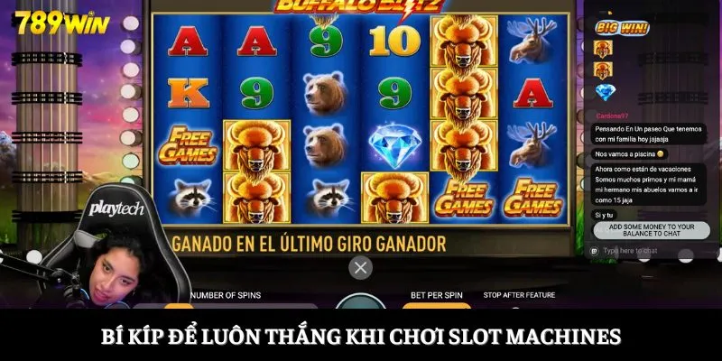 Bí kíp để luôn thắng khi chơi Slot Machines