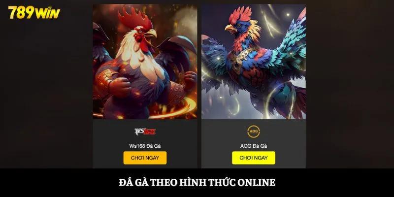 Đá gà theo hình thức online