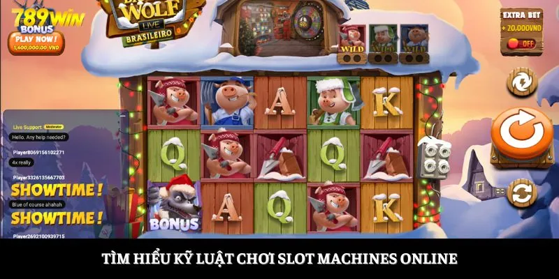 Tìm hiểu kỹ luật chơi Slot Machines online