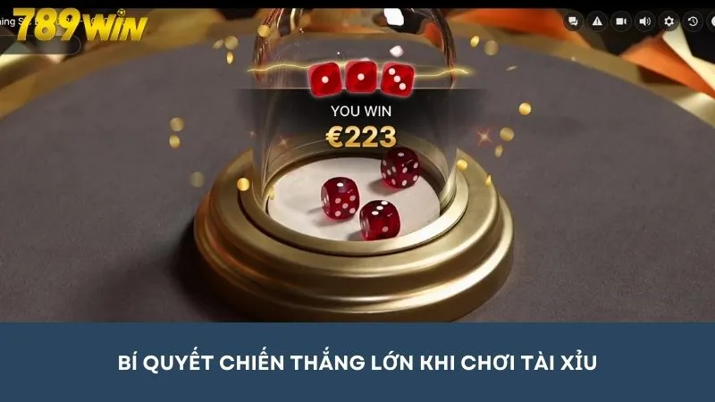 Bí quyết chiến thắng lớn khi chơi Tài xỉu dành cho anh em