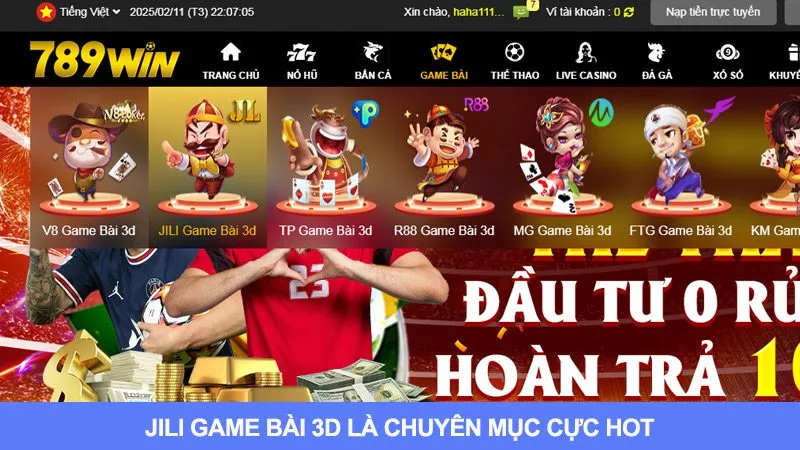 Thông tin giới thiệu JILI game bài 3D